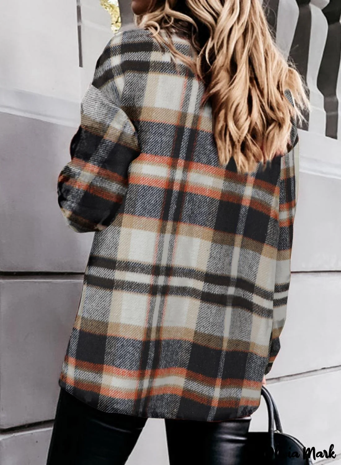 Deanwangkt - Pink Geometric Check Pocket Shirt - Deanwangkt