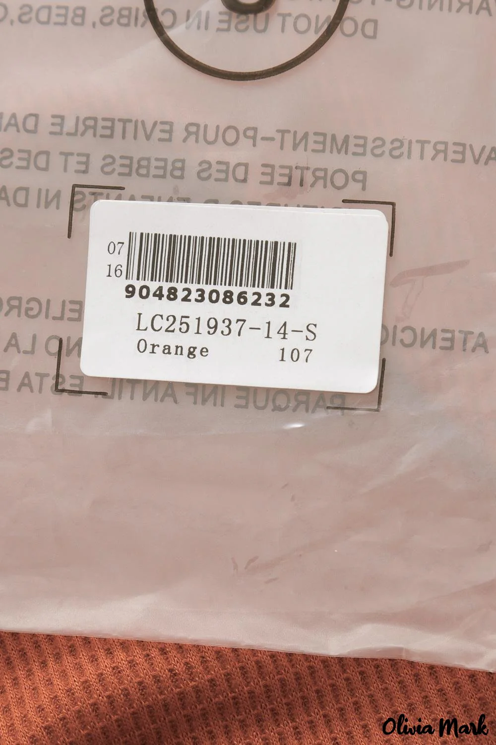 Deanwangkt - Black Waffle Knit Leopard Long Sleeve Twist Knot Blouse - Deanwangkt