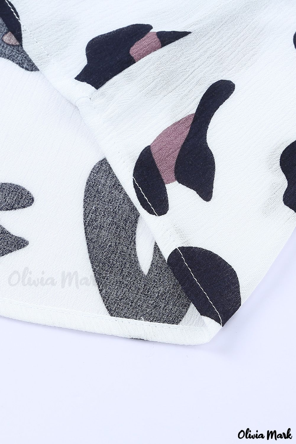 Deanwangkt - Leopard Long Sleeve Off Shoulder Blouse - Deanwangkt