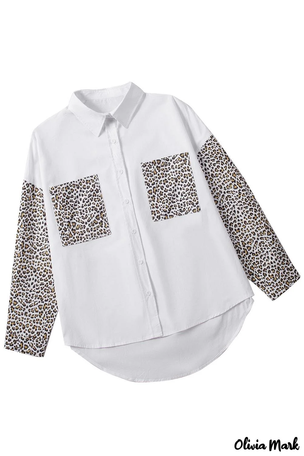 Deanwangkt - Patchwork Drop Shoulder Long Sleeve Shirt - Deanwangkt