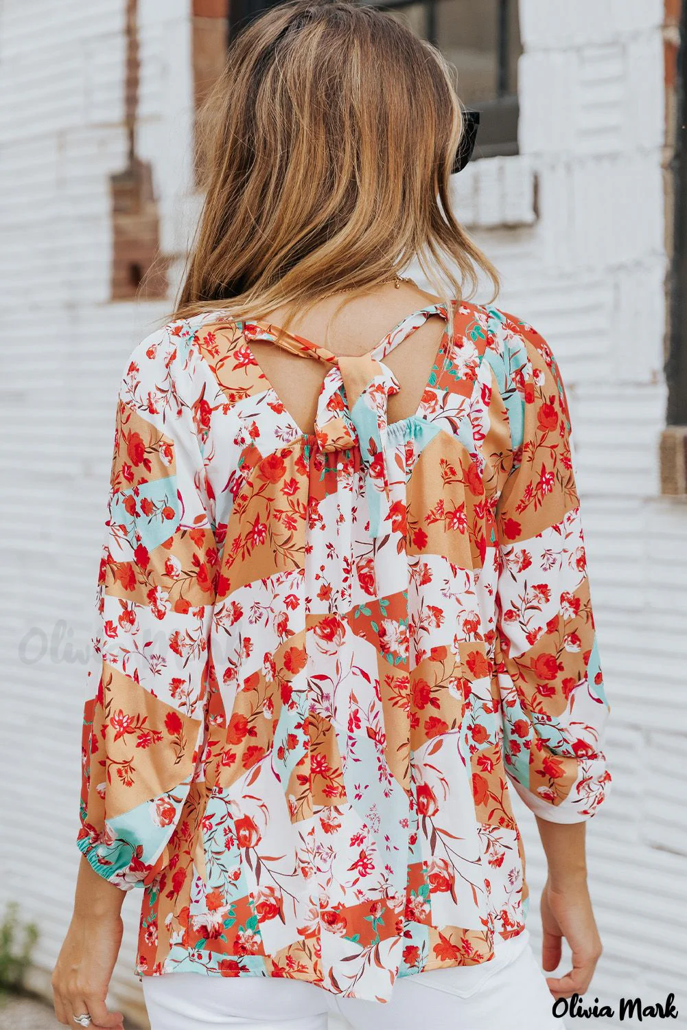 Deanwangkt - Palettes Multicolor Floral Print Blouse - Deanwangkt