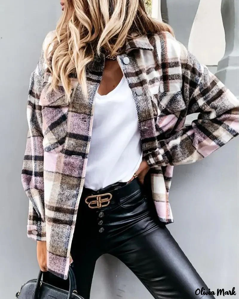 Deanwangkt - Plaid top with buttoned pocket - Deanwangkt