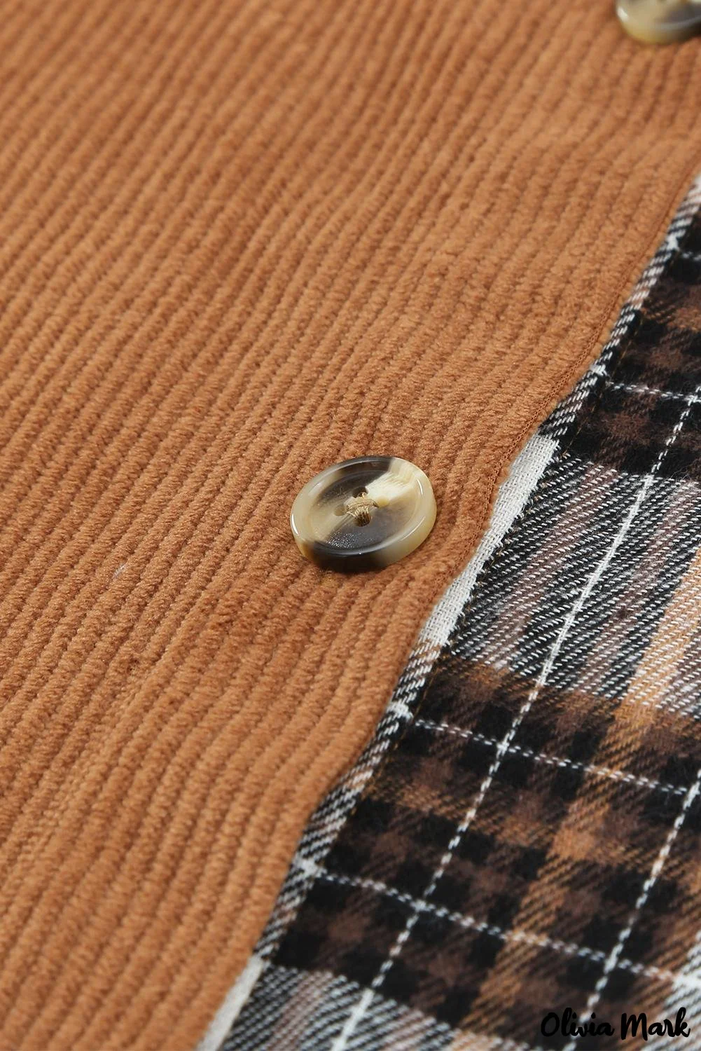 Deanwangkt - Brown Checked Corduroy Shirt - Deanwangkt