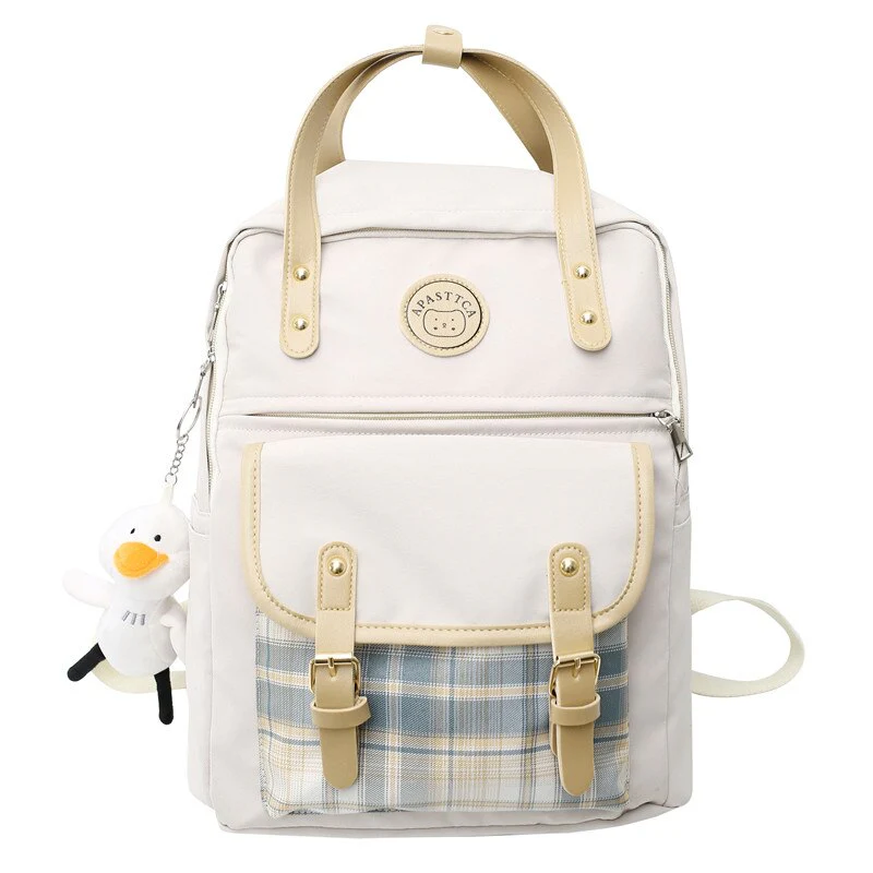 Back to school backpack Fashion  Kawaii Shoulder Bag For Teenage Girls Multi-Function  Ladies Travle Backpacks - Deanwangkt