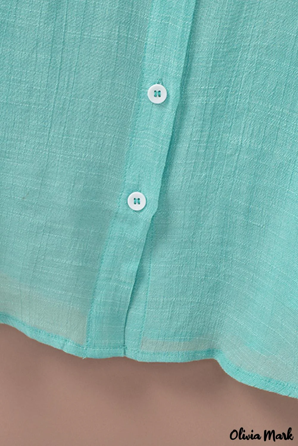 Deanwangkt - Red loose button-up long sleeve shirt with pocket - Deanwangkt