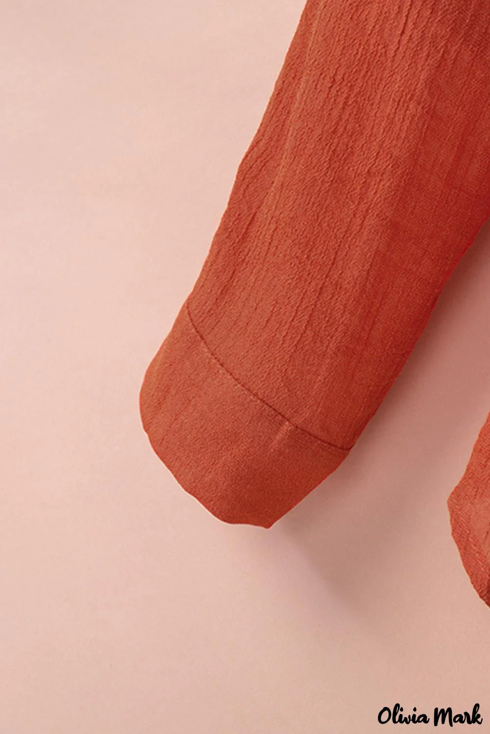 Deanwangkt - Red loose button-up long sleeve shirt with pocket - Deanwangkt