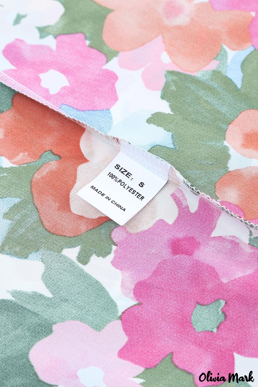 Deanwangkt - Off-the-shoulder blouse with ruffles in a floral print - Deanwangkt