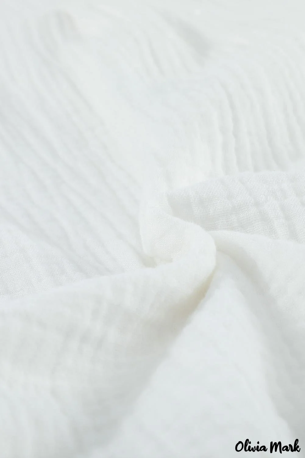 Deanwangkt - White Ruffle Crinkle Long Sleeve Shirt - Deanwangkt