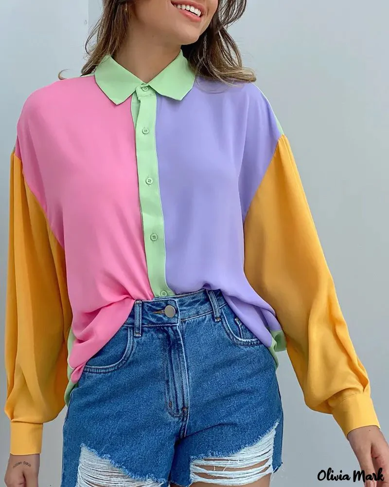 Deanwangkt - Button Front Long Sleeve Shirt - Deanwangkt