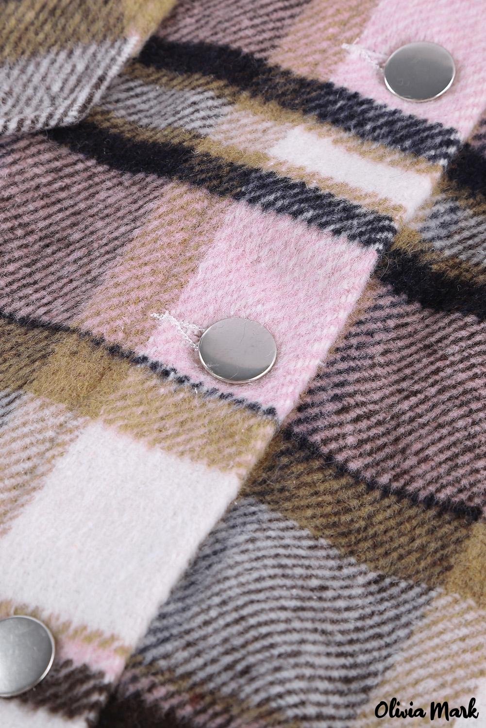 Deanwangkt - Pink Geometric Check Pocket Shirt - Deanwangkt