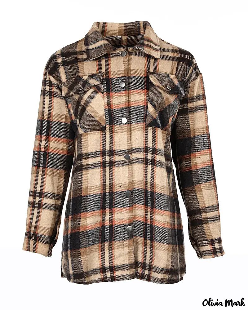 Deanwangkt - Plaid top with buttoned pocket - Deanwangkt