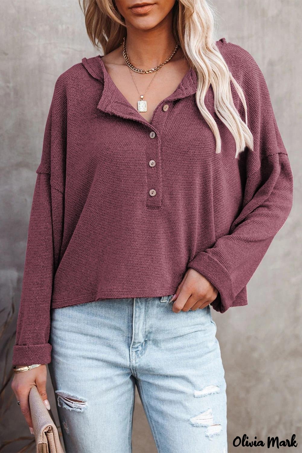 Deanwangkt - Loose buttoned khaki long sleeve shirt - Deanwangkt