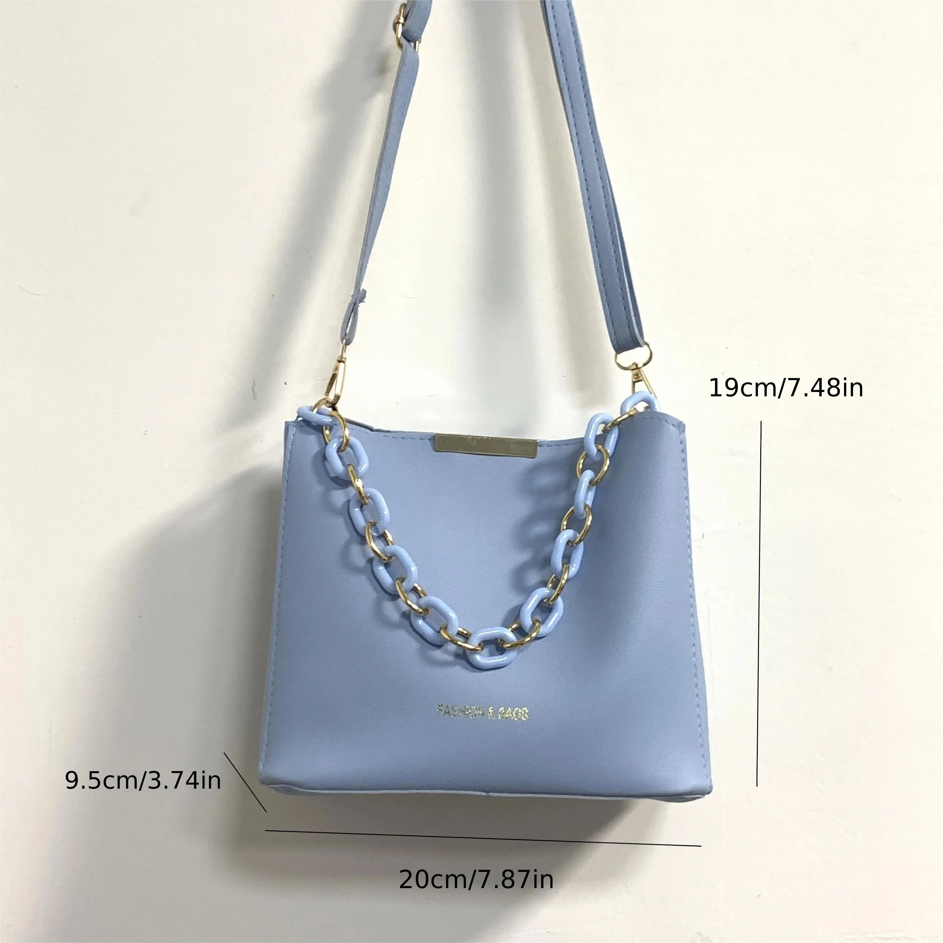 Mini Fashion Crossbody Bucket Bag, Cute Simple Shoulder Bag, Women's Casual Handbag & Tote Hobo Purse - Deanwangkt