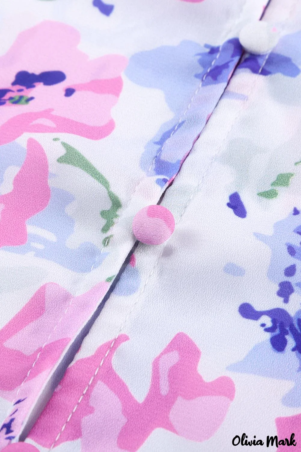 Deanwangkt - Cakewalk Rose Floral Smocked Blouse - Deanwangkt