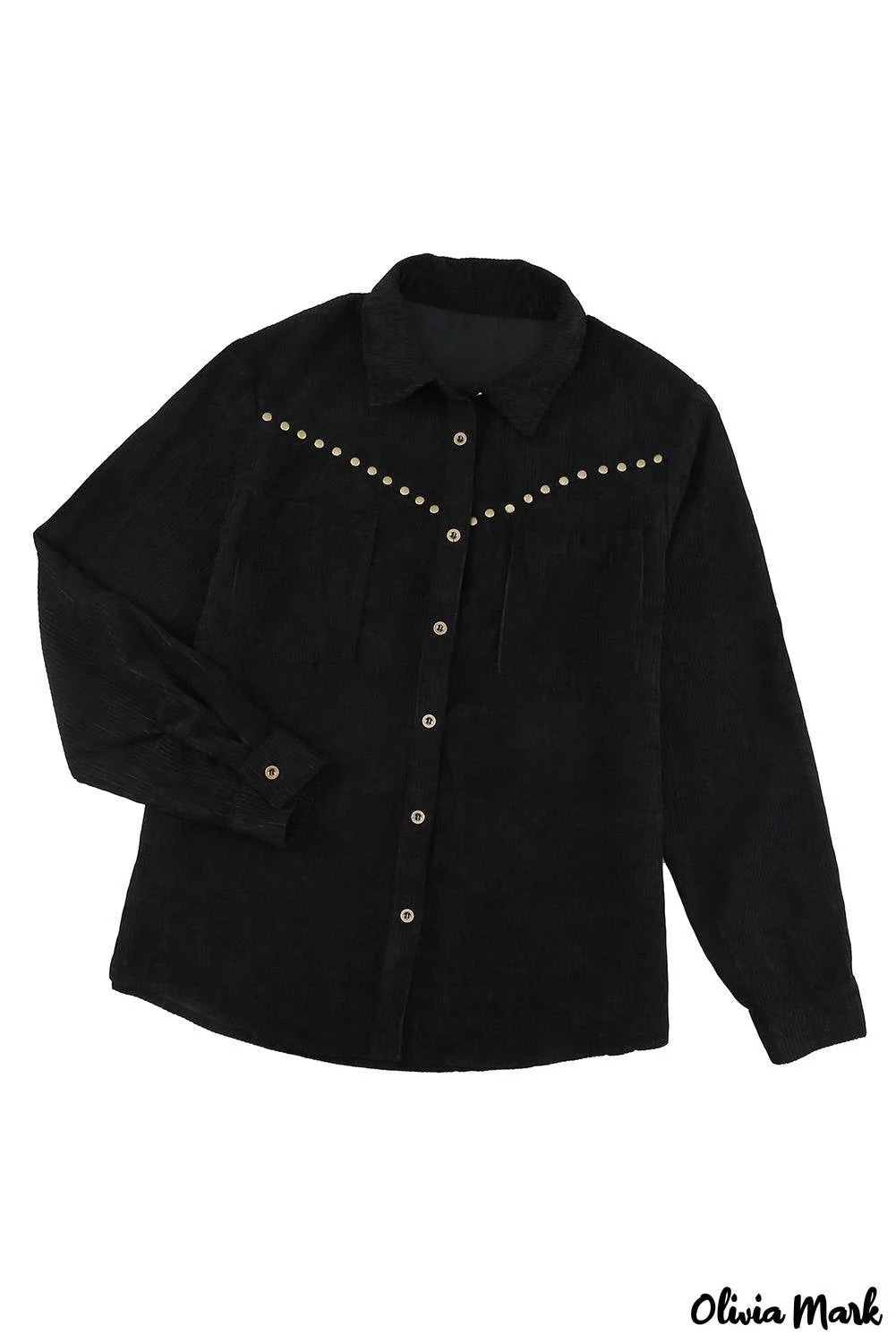 Deanwangkt - Beige corduroy buttoned long sleeve shirt with pockets - Deanwangkt