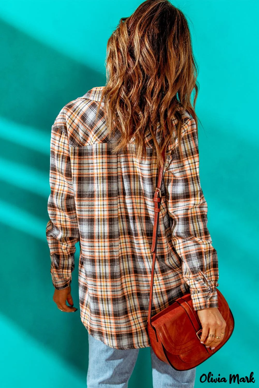 Deanwangkt - Plaid Button-Up Long Sleeve Shirt - Deanwangkt