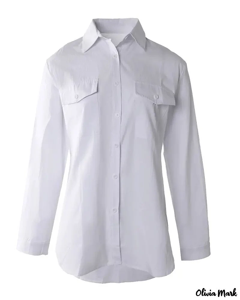 Deanwangkt - Long sleeve shirt with buttoned pocket - Deanwangkt