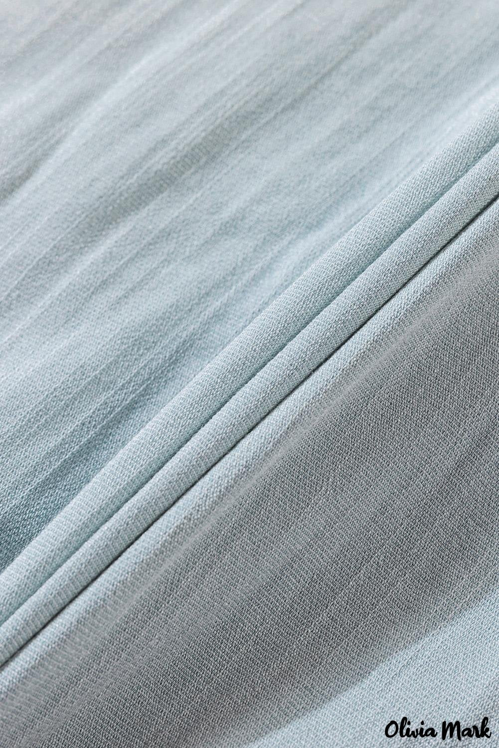 Deanwangkt - Khaki button down long sleeve shirt with pocket - Deanwangkt