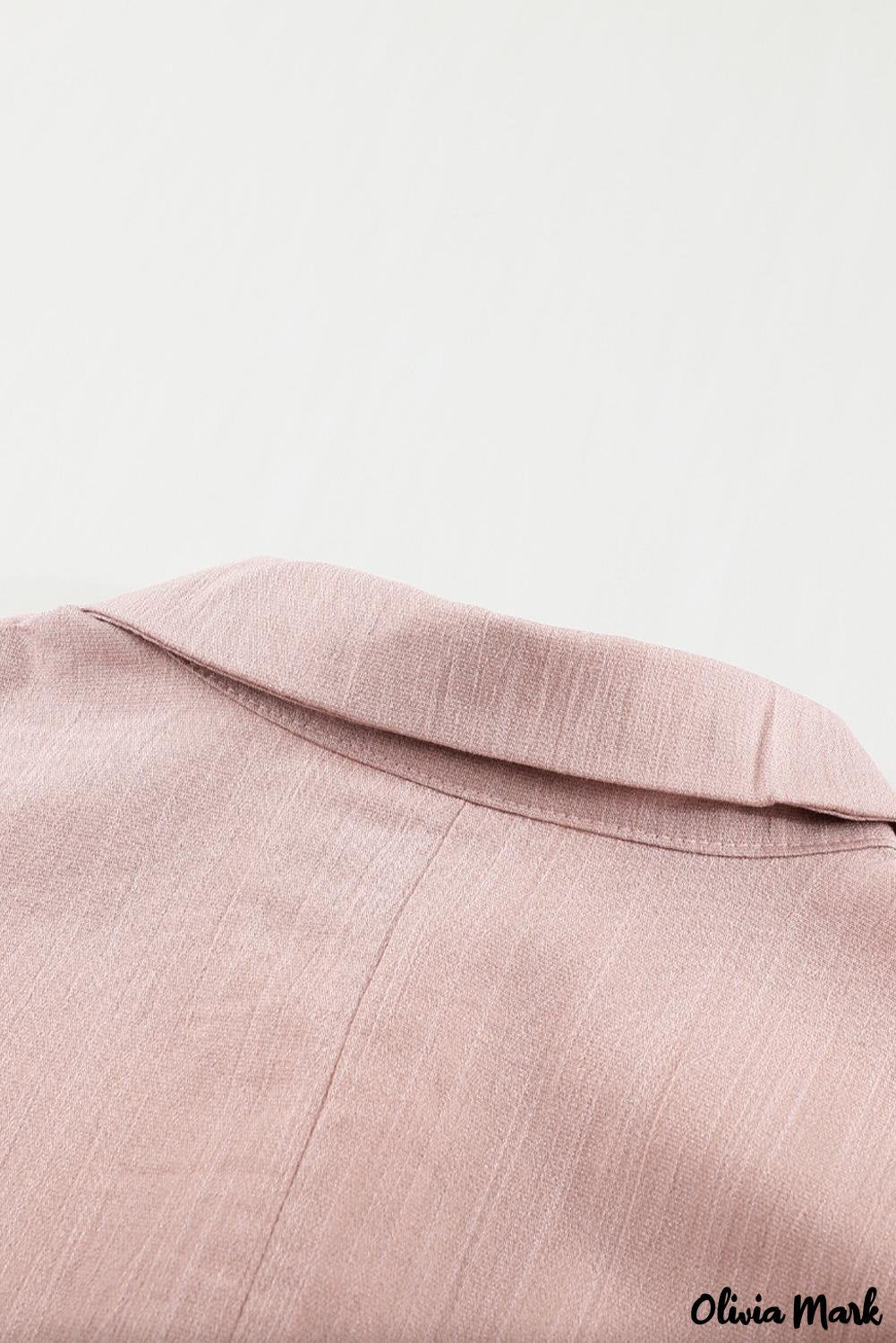 Deanwangkt - Khaki button down long sleeve shirt with pocket - Deanwangkt