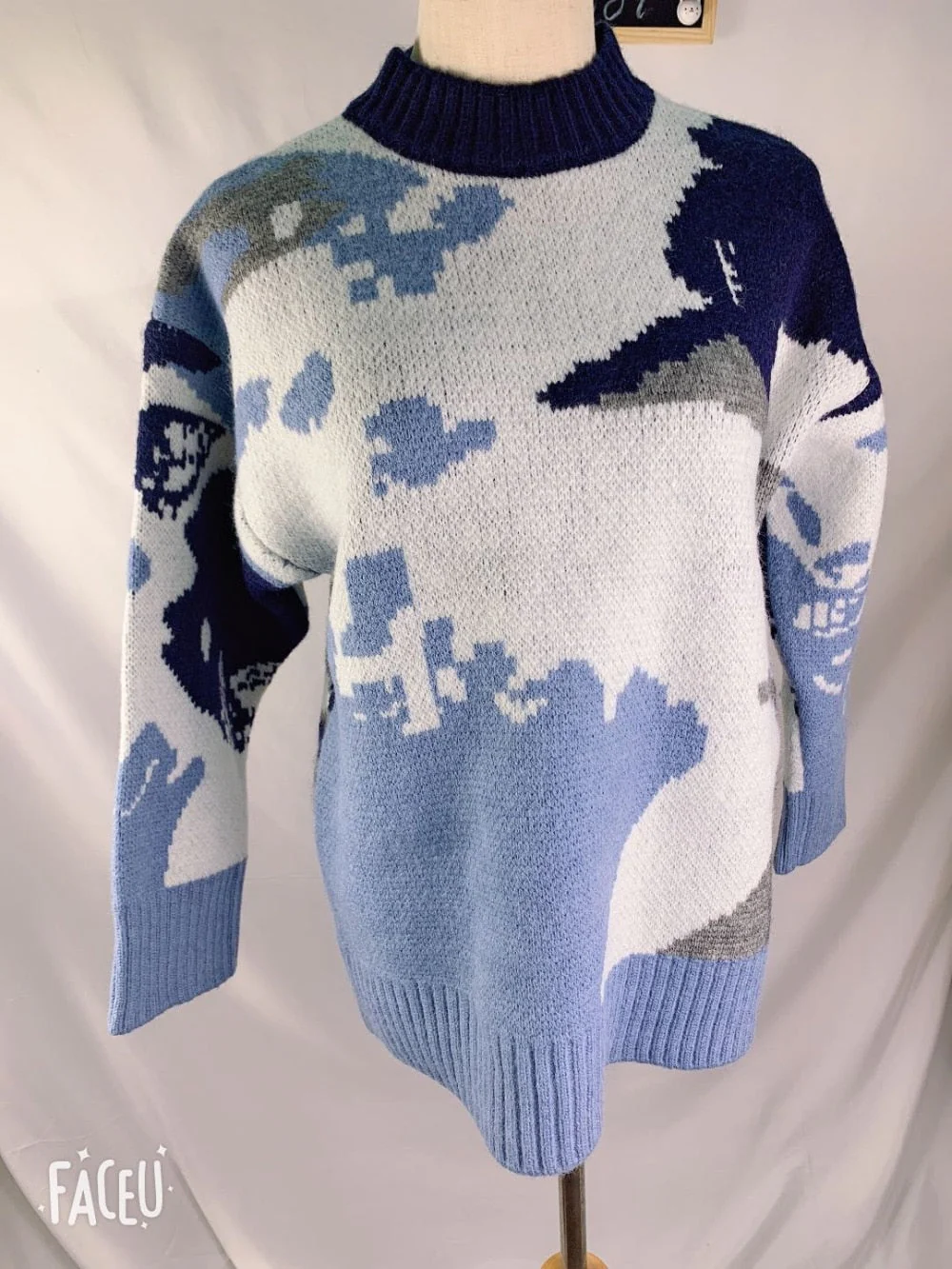 Christmas Gift Deanwangkt Women Sweater Pullover Female Knitting Overszie Long Sleeve Loose Elegant Knitted Thick Outerwear Womens Winter Sweaters - Deanwangkt