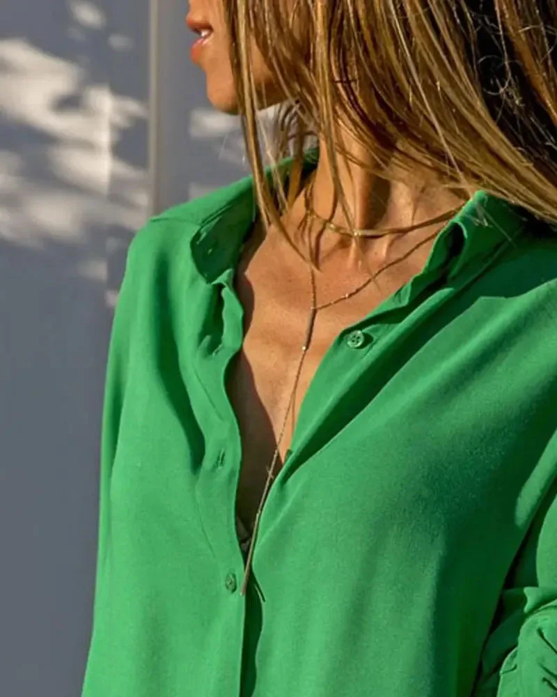 Deanwangkt - Long sleeve button down shirt - Deanwangkt