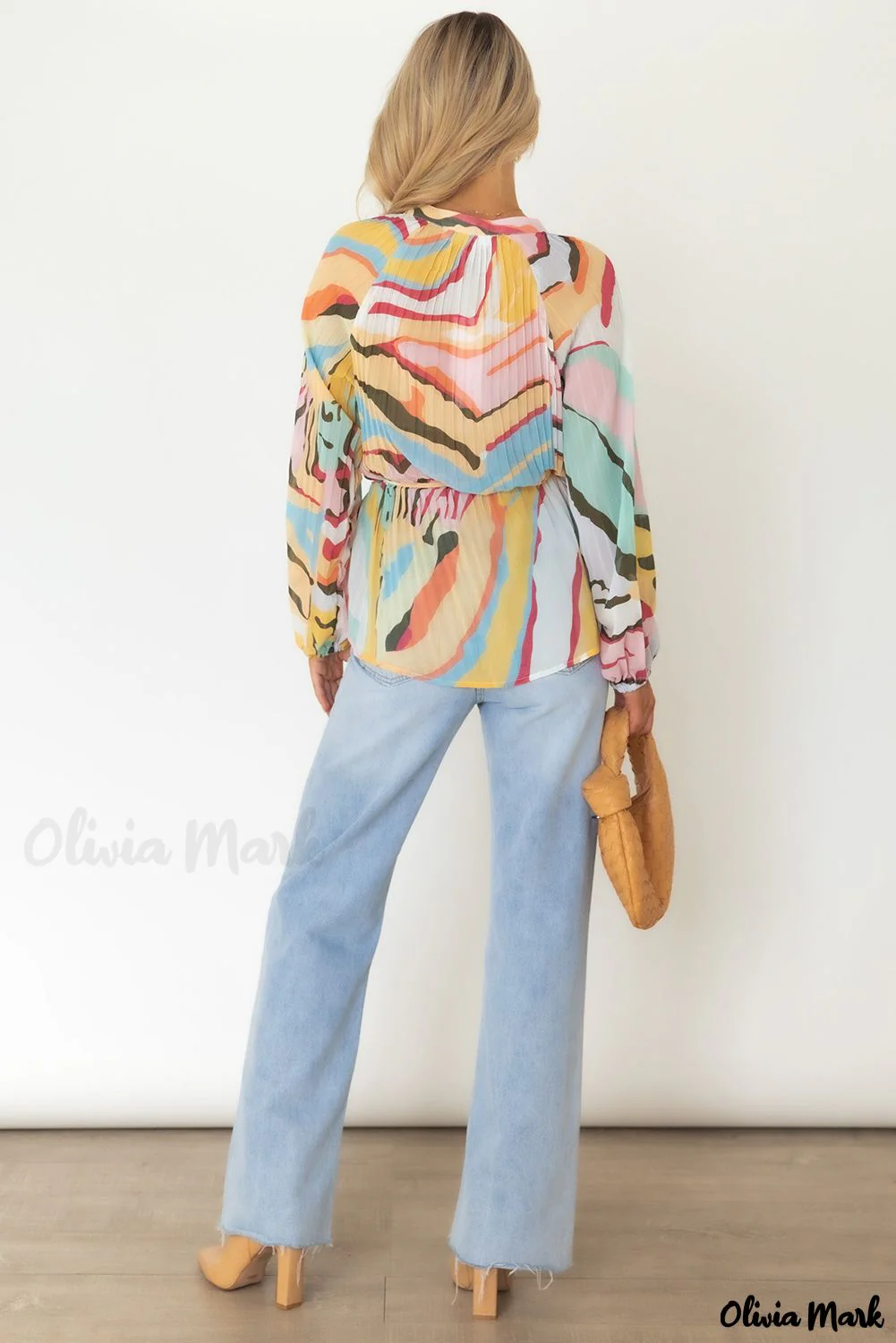 Deanwangkt - Multicolor Crinkle Long Sleeve Tropical Fish Skin Shirt - Deanwangkt