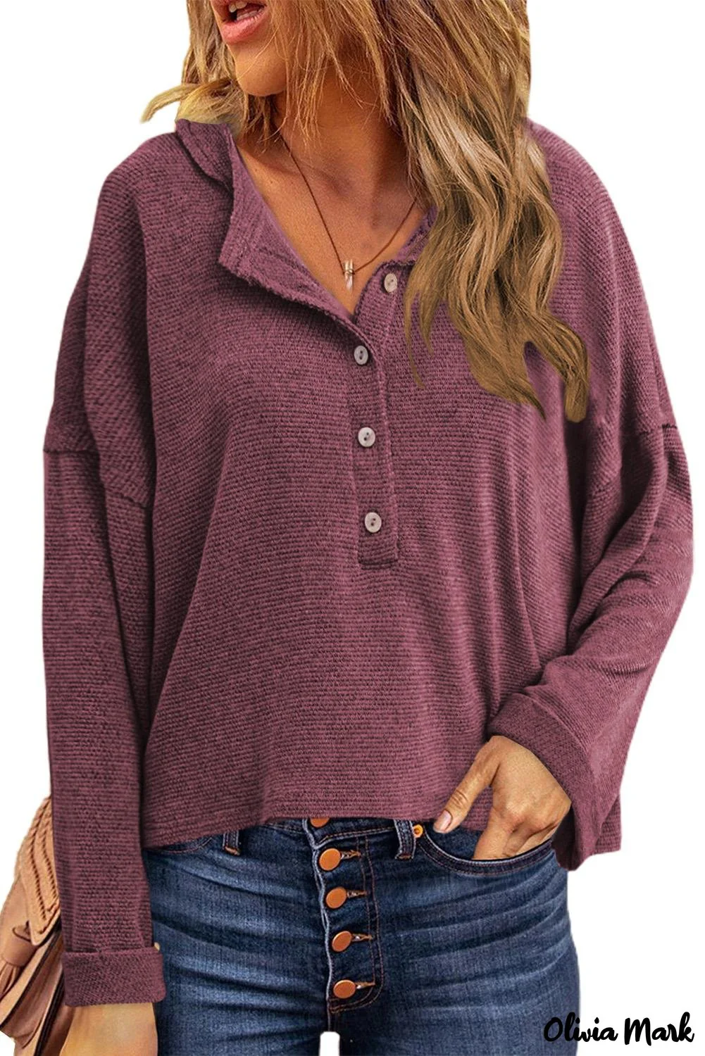 Deanwangkt - Loose buttoned khaki long sleeve shirt - Deanwangkt