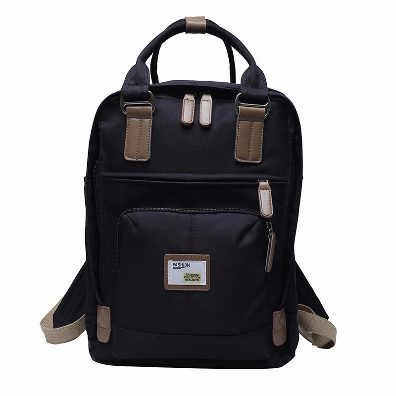 Back to school backpack New Fashion Contrast Color Laptop Backpacks Travel Backbag Cute Waterproof Rucksack Bag For Student Girl - Deanwangkt