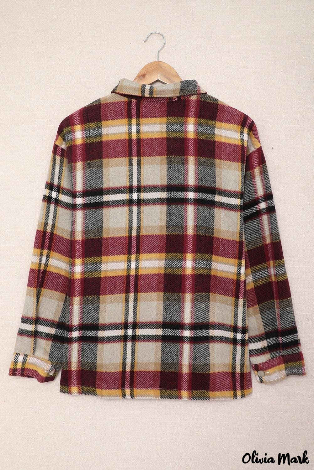 Deanwangkt - Pink Geometric Check Pocket Shirt - Deanwangkt
