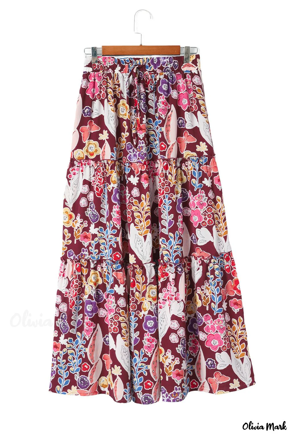 Deanwangkt - Bohemian Floral Long Sleeve V-Neck Blouse - Deanwangkt