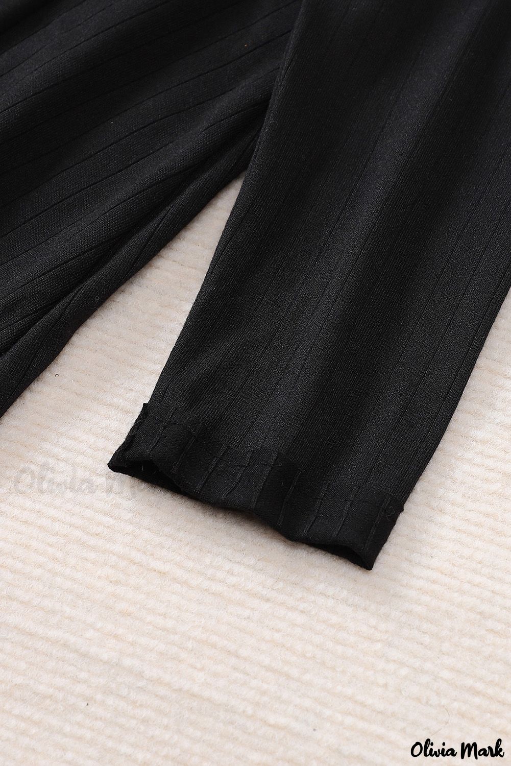 Deanwangkt - Black Babydoll Blouse with Long Sleeves and Solid Color Buttons - Deanwangkt