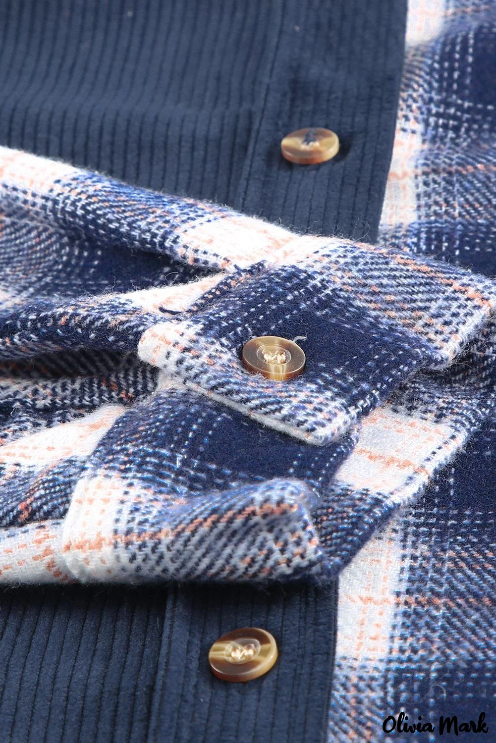 Deanwangkt - Oversized button-up shirt in checked corduroy - Deanwangkt