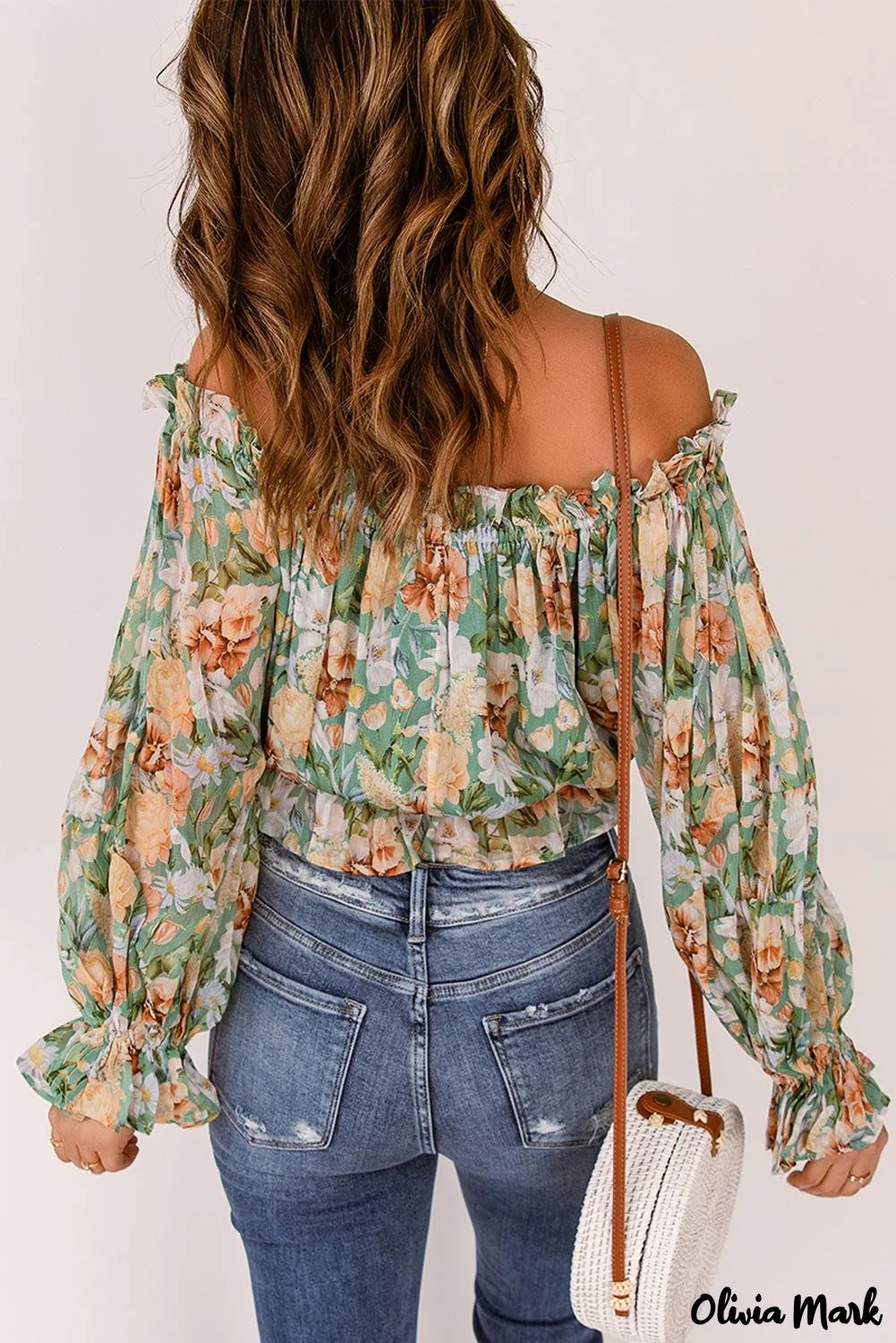 Deanwangkt - Floral off-the-shoulder blouse - Deanwangkt