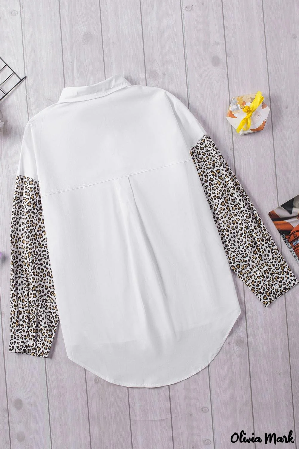 Deanwangkt - Patchwork Drop Shoulder Long Sleeve Shirt - Deanwangkt