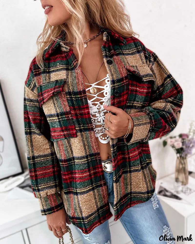 Deanwangkt - Pocket Design Tartan Jacket - Deanwangkt