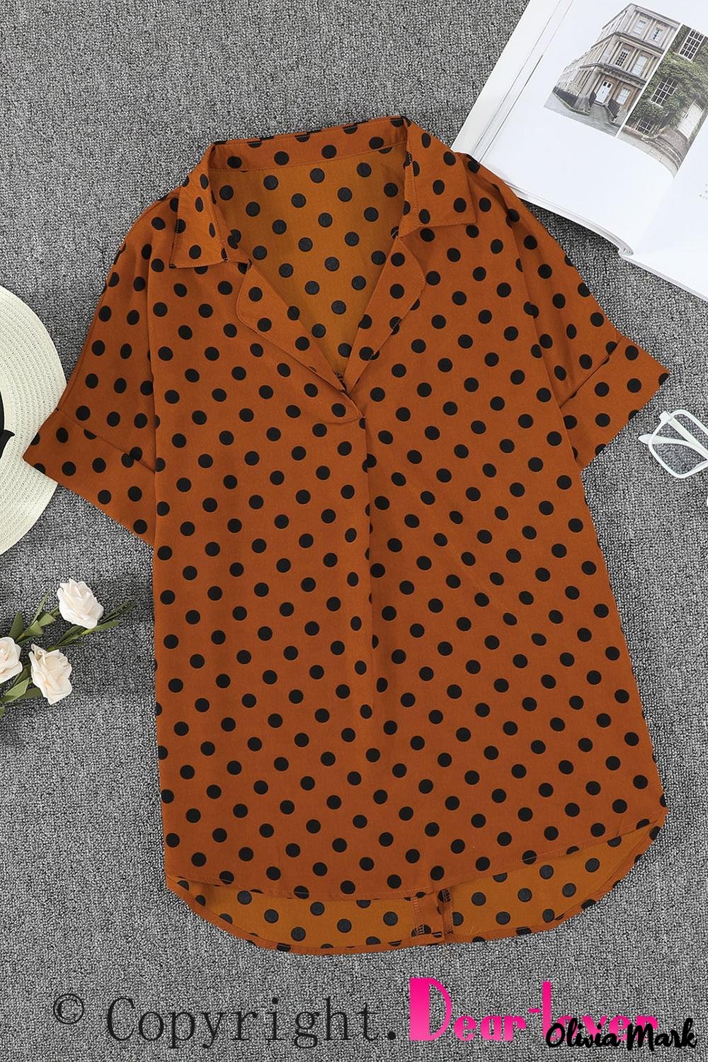 Deanwangkt - Leopard Print Draped V-Neck Blouse - Deanwangkt