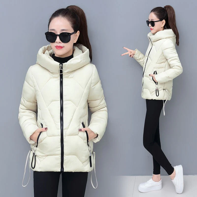 Christmas Gift Deanwangkt Winter Jacket Women Coats Hooded Jackets Parkas Thick Warm Cotton Padded Female Loose Short Coat Outwear Plus size 4XL P820 - Deanwangkt