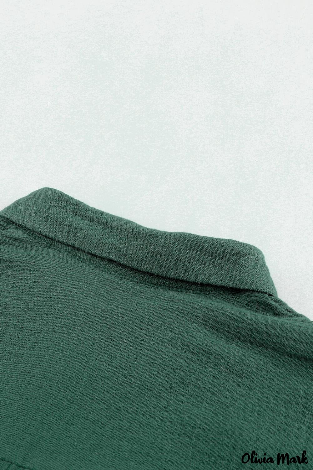 Deanwangkt - White Ruffle Crinkle Long Sleeve Shirt - Deanwangkt