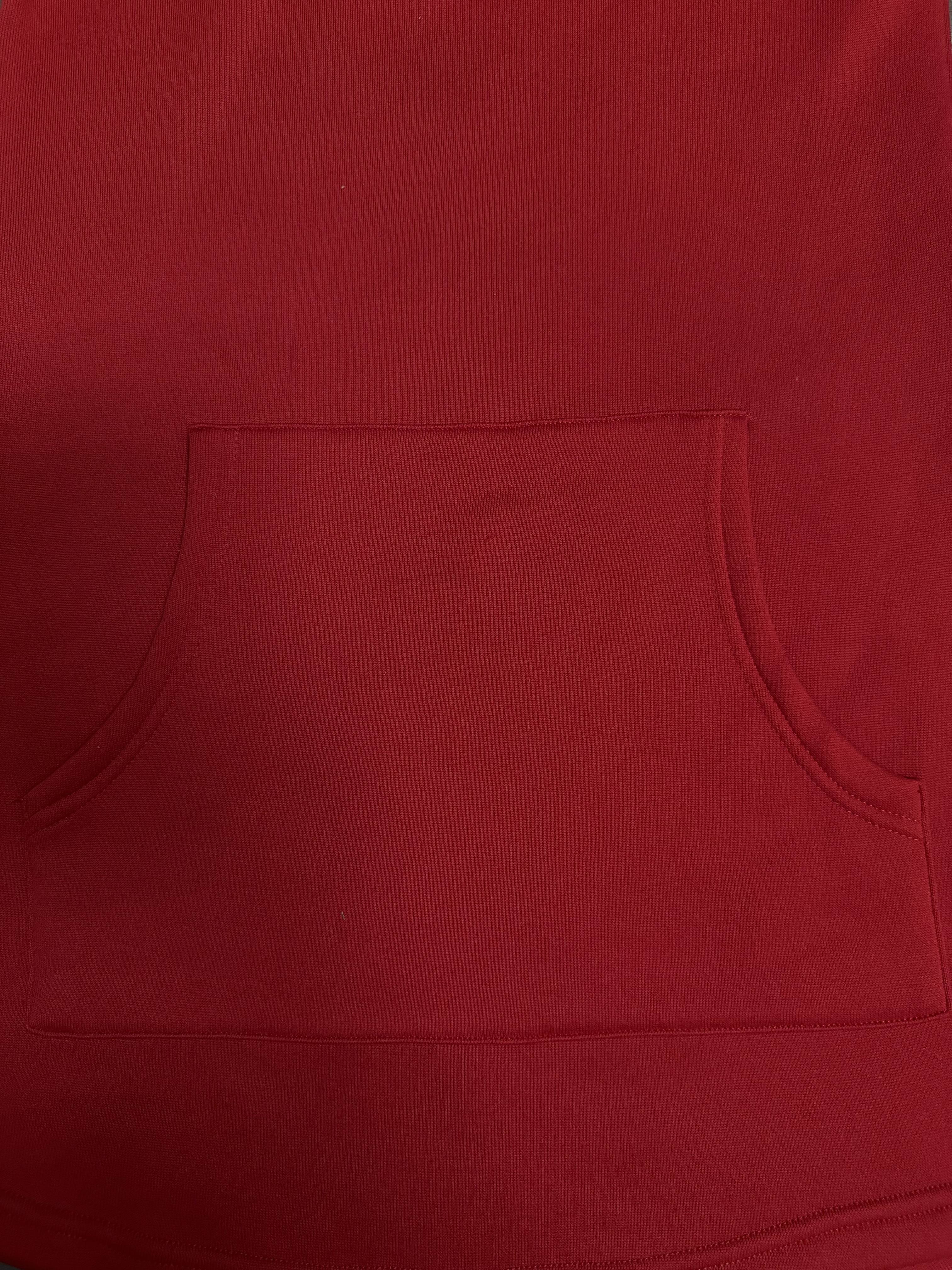 deanwangkt-1  Solid Drawstring Pocket Hooded Dress, Casual Long Sleeve Dress For Spring & Fall, Women's Clothing - Deanwangkt