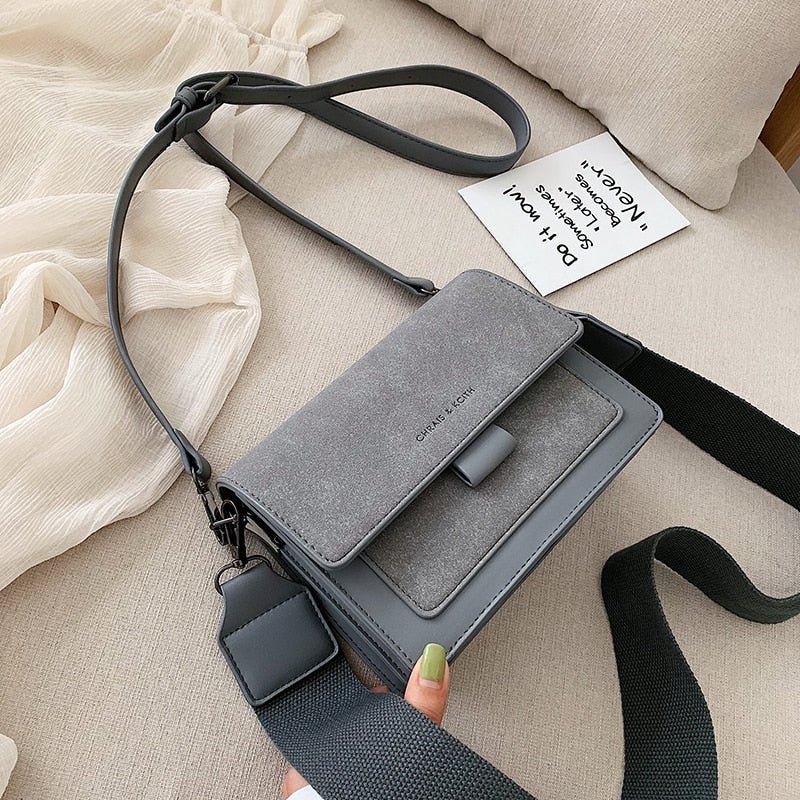 Back To College Deanwangkt Broadband Female Bag New Shoulder Bag Ladies Messenger Bag Luxury Designer Long Belt Bag Ladies Bag Purse Mobile Phone Bag - Deanwangkt