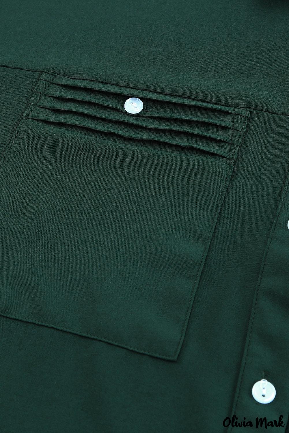 Deanwangkt - White buttoned shirt with long sleeves and plain pocket - Deanwangkt