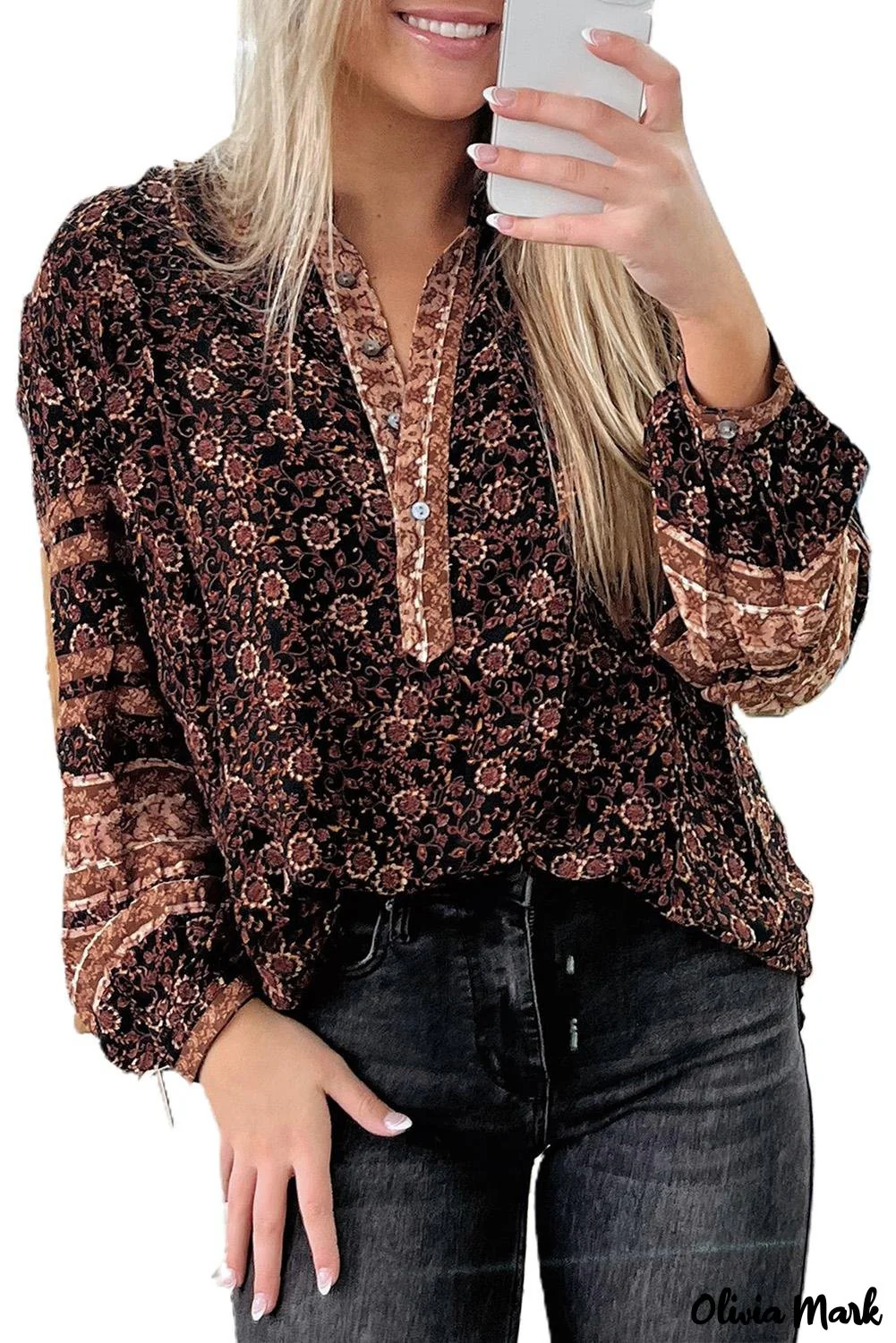Deanwangkt - Vintage flower print blouse - Deanwangkt