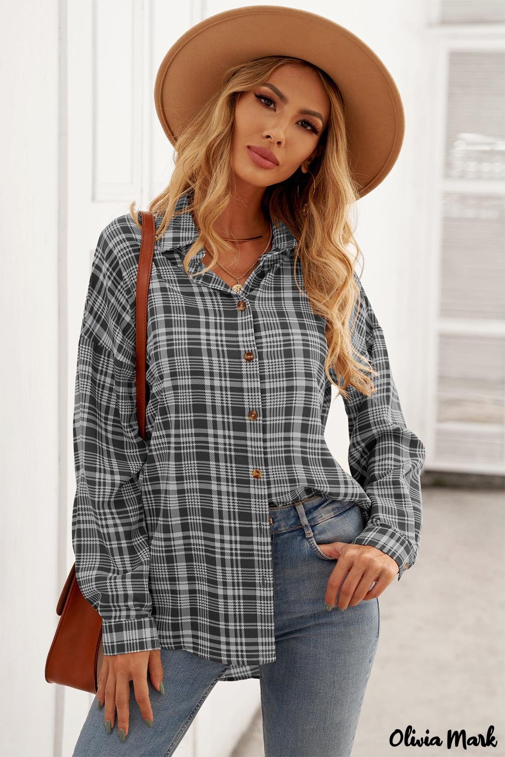 Deanwangkt - Multicolor Checked Relaxed Fit Button Down Shirt - Deanwangkt