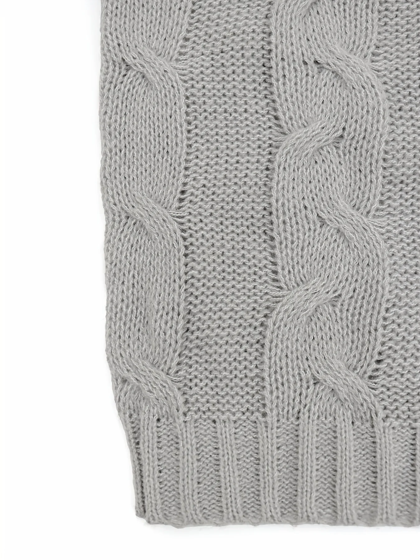 deanwangkt-1 Twist Pattern Turtle Neck Pullover Sweater, Casual Long Sleeve Sweater For Fall & Winter, Women's Clothing - Deanwangkt