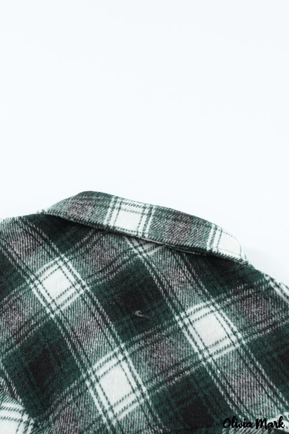 Deanwangkt - Black checked jacket with pockets and buttons - Deanwangkt
