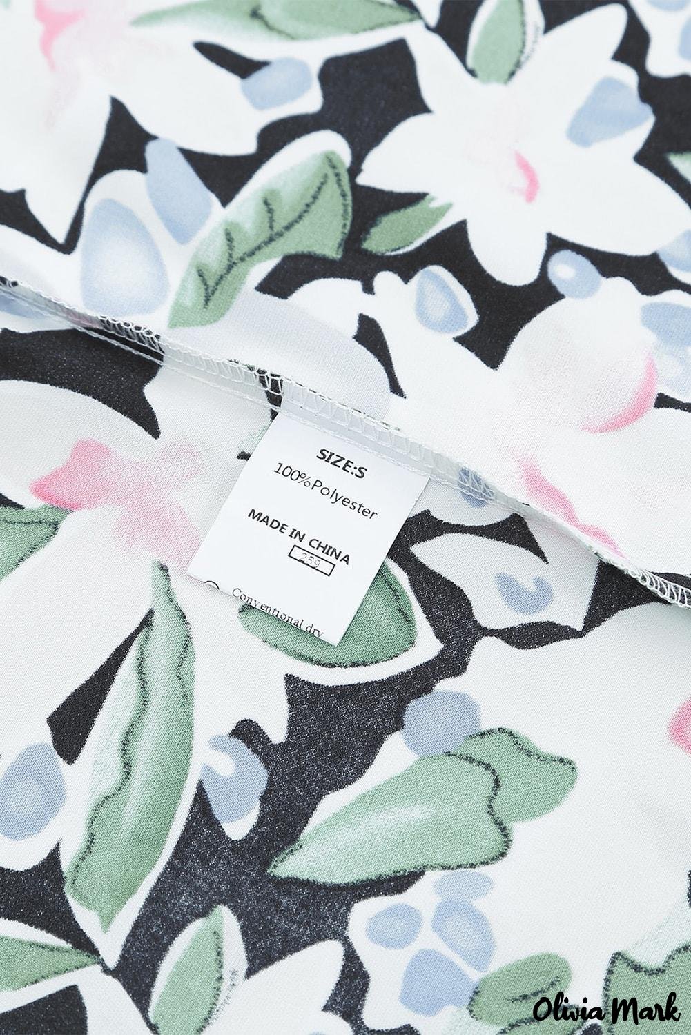 Deanwangkt - Green lace-up blouse with floral print - Deanwangkt