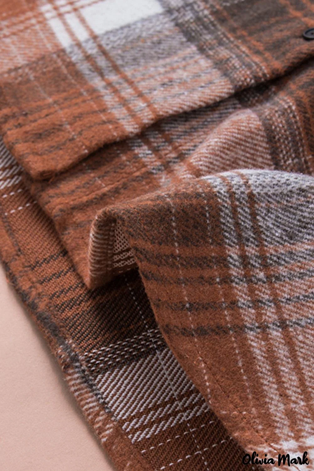 Deanwangkt - Long sleeve plaid shirt with pocket - Deanwangkt