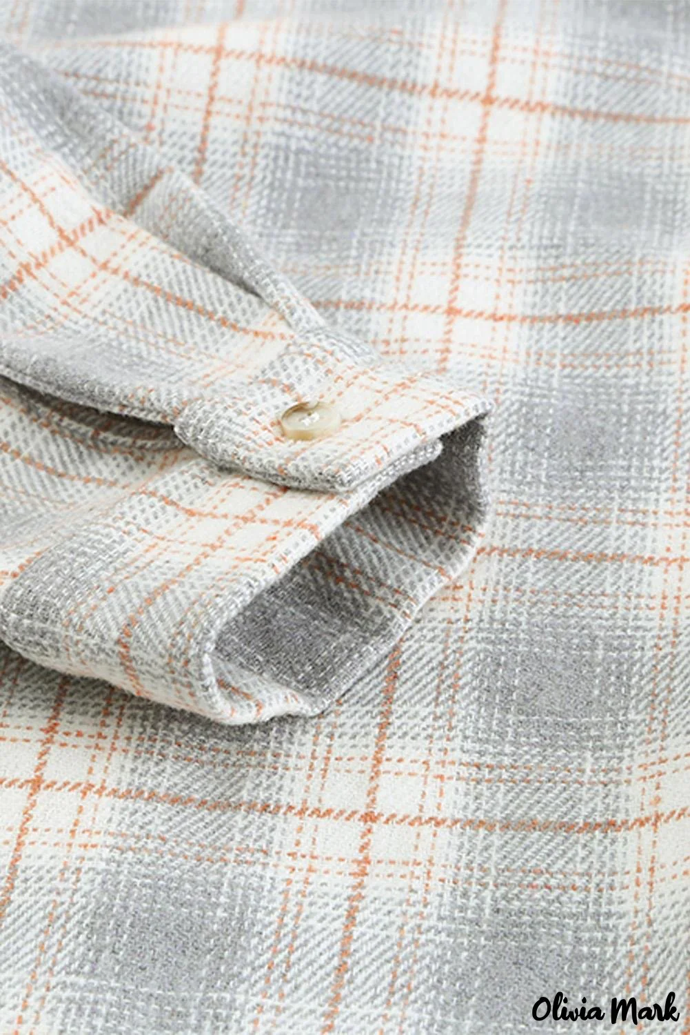 Deanwangkt - Turn-down Collar Button-Up Plaid Shirt - Deanwangkt