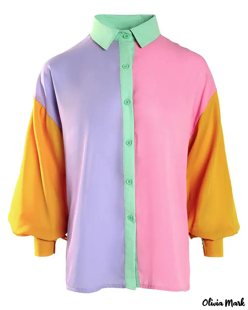 Deanwangkt - Button Front Long Sleeve Shirt - Deanwangkt