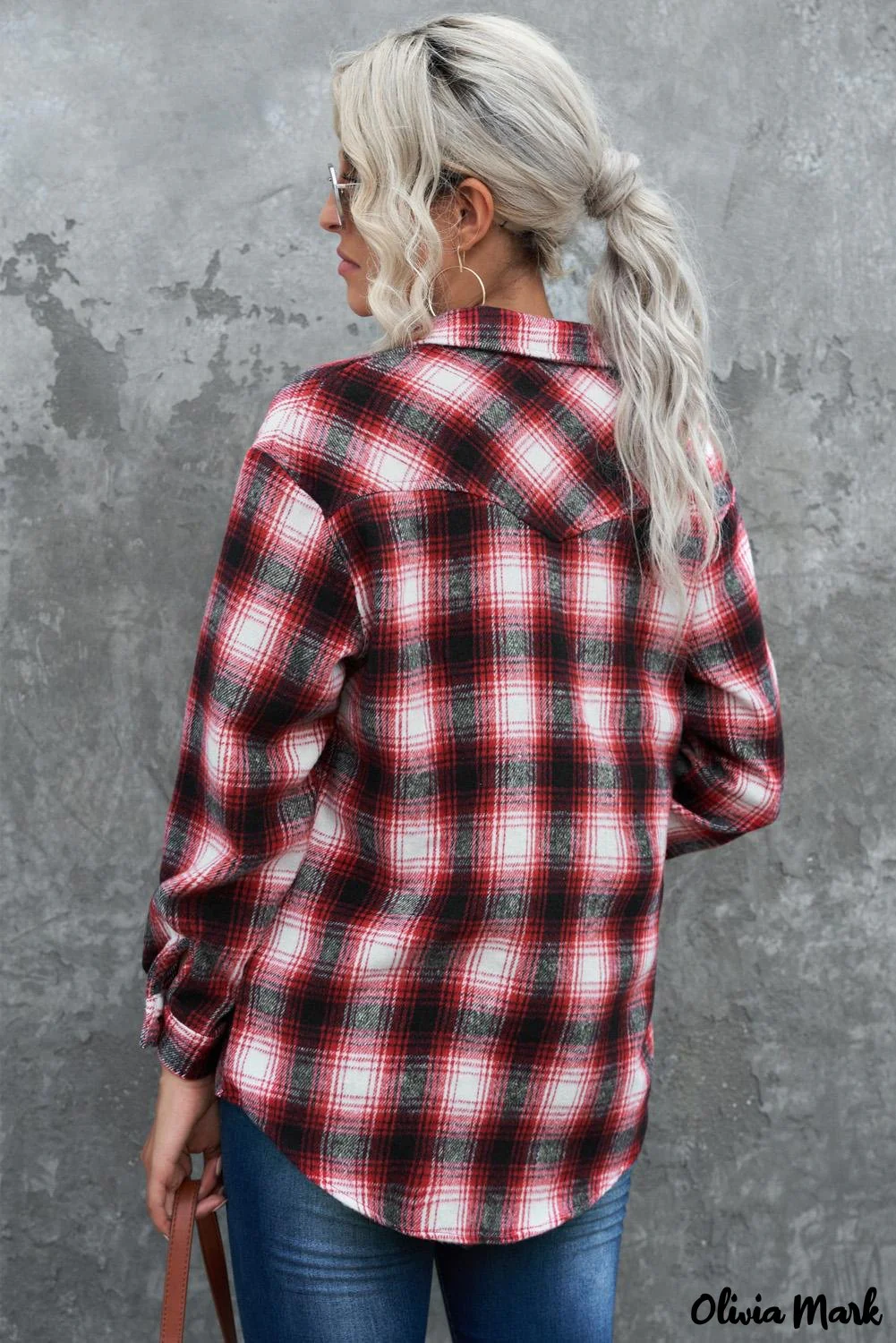 Deanwangkt - Black checked jacket with pockets and buttons - Deanwangkt